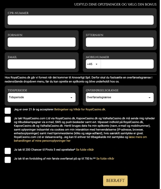 Registrering